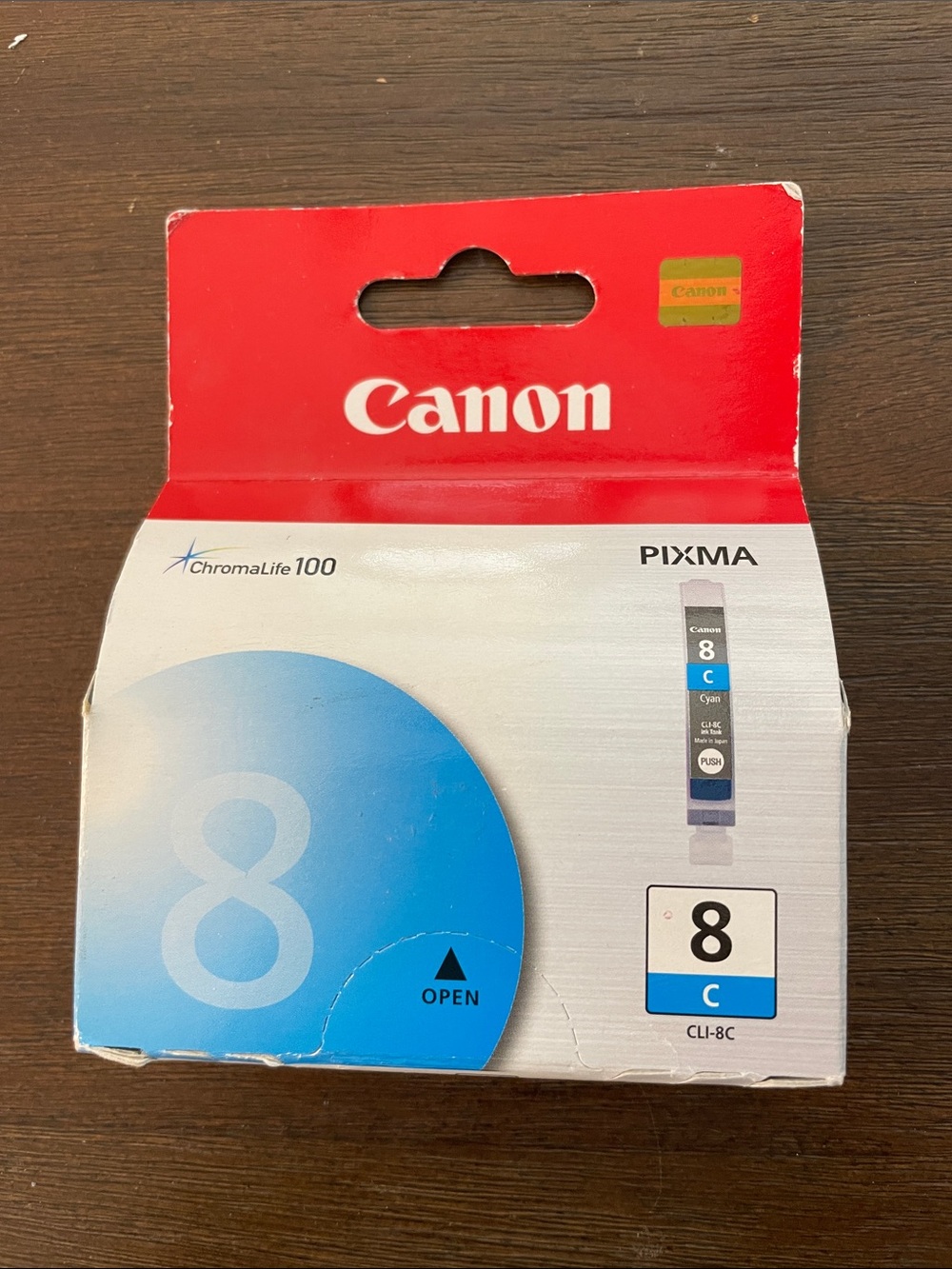 Canon ChromaLife 100 Pixma CLI-8C Cyan Ink Tank
